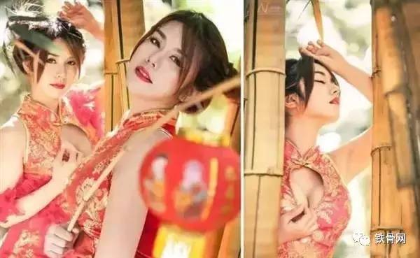 泰国女网红晒性感旗袍新春照 引网友非议！